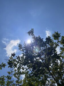 夏の空　　京急雑色駅　歯医者　六郷歯科クリニック