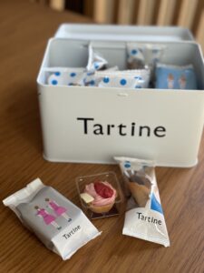 タルティン　お菓子パッケージ　京急雑色駅　歯医者　六郷歯科クリニック